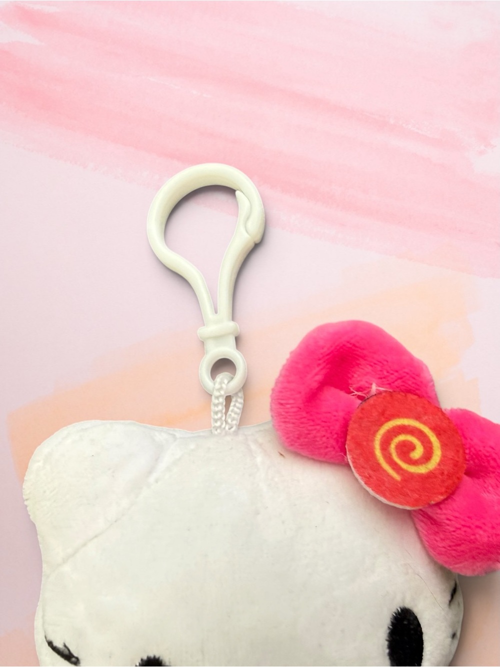 SHOW PRICE- Pick 1 Plush Keychain - Hello Kitty, Owl, Avocado or Fur Pom - Picture 6 of 6